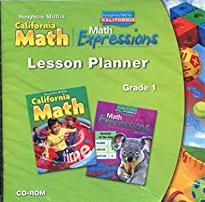Houghton Mifflin California Math & Math Expressions Lesson Planner Grade 1
