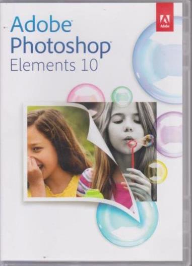 Adobe Photoshop Elements 10 w/ Manual