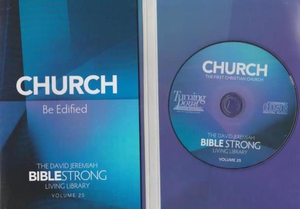 The David Jeremiah Bible Strong Living Library: Church: Be Edified Volume 25 w/ CD & Book