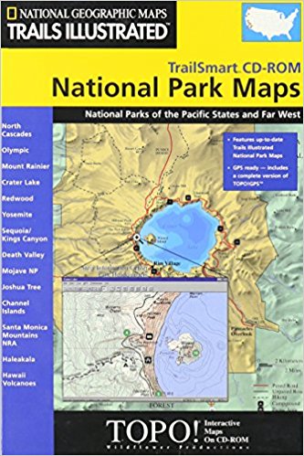 TrailSmart: National Parks Of The Pacific Rim & Far West w/ Manual