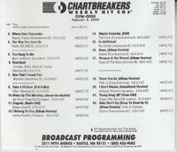 Chartbreakers Weekly Hit: TotalRadio: February 4, 2000 CHW-0005 Promo w/ Artwork - NeverDieMedia