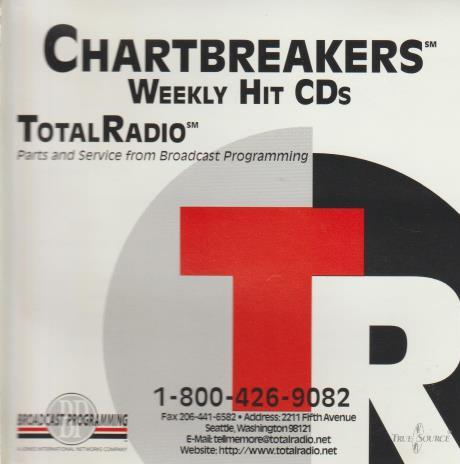 Chartbreakers Weekly Hit: TotalRadio: September 22, 2000 CHW-0038 Promo w/ Artwork