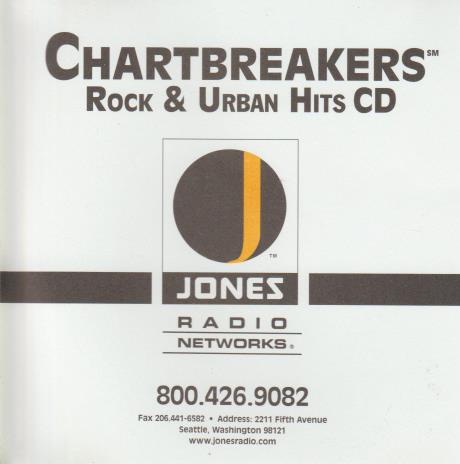 Chartbreakers Rock & Urban Hits: December 9, 2005 CHW-8549 Promo w/ Artwork