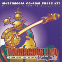 Tomorrowland Disneyland: Multimedia CD-ROM Press Kit