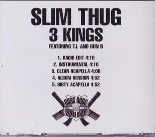 Slim Thug: 3 Kings Promo