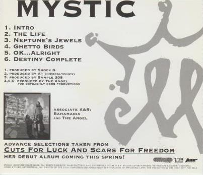 Mystic: Advance Selections Taken From Cuts For Luck & Scars For Freedom Promo