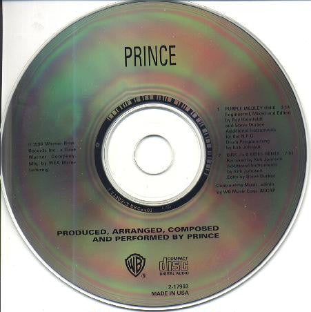 Prince: Purple Medley No Artwork
