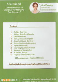 Spa Budget: The Ideal Financial Blueprint For Managing Your Business!