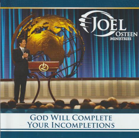 God Will Complete Your Incompletions