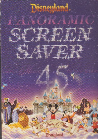 Disneyland Panoramic Screen Saver 45th Anniversary