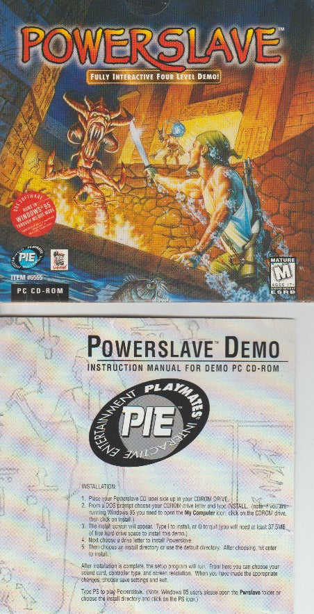 Powerslave: Fully Interactive Four Level Demo