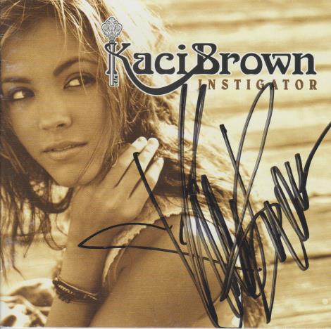Kaci Brown: Instigator Autographed w/ Artwork
