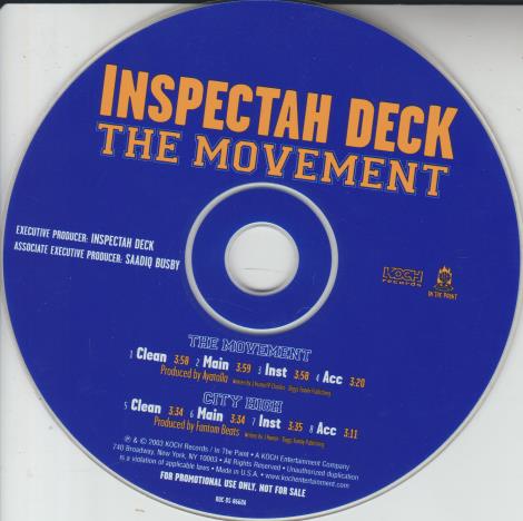 Inspectah Deck: The Movement Promo