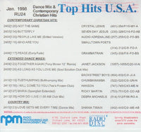 Ultrasonic-Q Radio Disc: Special Dance Mixes & Contemporary Christian Hits Promo w/ Artwork