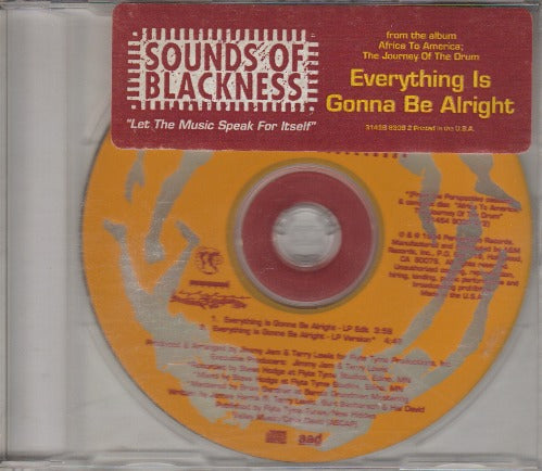 Sounds Of Blackness: Everything Is Gonna Be Alright 3145883082 Promo w/ Artwork
