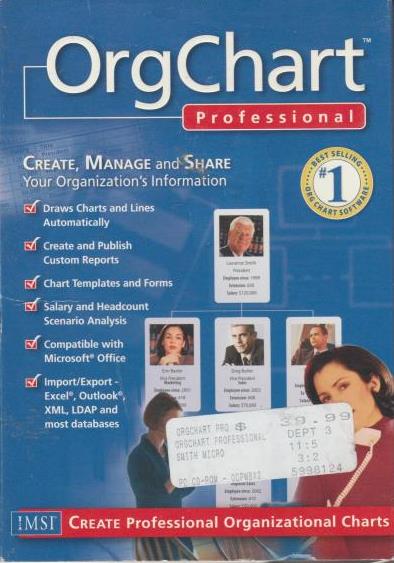 OrgChart 3 Professional w/ Manual