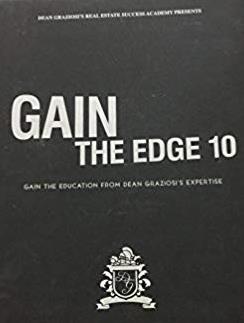 Gain The Edge 10: Gain The Education From Dean Graziosi's Expertise 5-Disc Set w/ Workbook