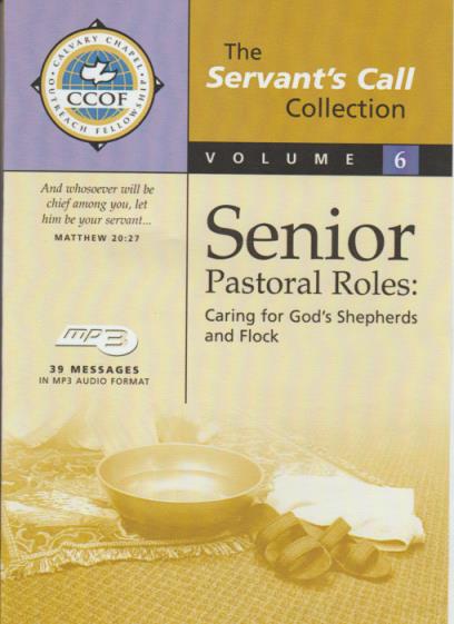 The Servant's Call: Senior Pastoral Roles: Caring For God's Shepherds & Flock Volume 6