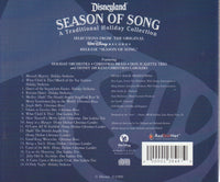 Disneyland Season Of Song: A Traditional Holiday Collection w/ Artwork