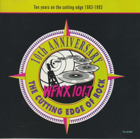 The Cutting Edge Of Rock 10th Anniversary Promo w/ Artwork