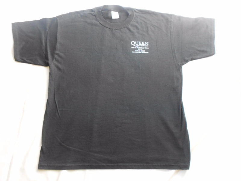 Queen + Paul Rodgers North American Tour 2006 Local Crew T-Shirt XL