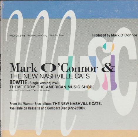 Mark O'Connor & The New Nashville Cats: Bowtie Promo w/ Artwork