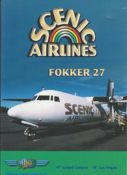 Scenic Airlines: Fokker 27
