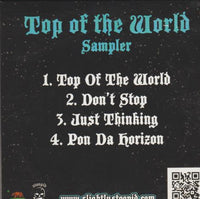 Slightly Stoopid: Top Of The World Sampler Promo w/ Artwork