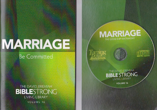 The David Jeremiah Bible Strong Living Library: Marriage: The Good Ship Matrimony Volume 16 w/ CD & Book