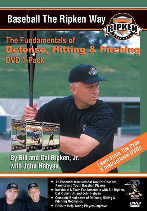 Baseball The Ripken Way: The Fundamentals Of Defense, Hitting & Pitching 3-Disc Set
