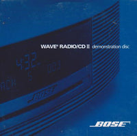 Bose Wave Radio/CD II Demonstration Disc Promo w/ Artwork