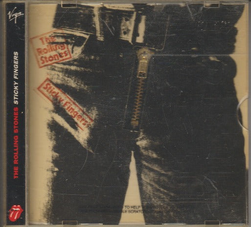 The Rolling Stones: Sticky Fingers w/ Artwork & Real Zipper