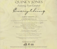 Quincy Jones: Everything Promo w/ Back Artwork