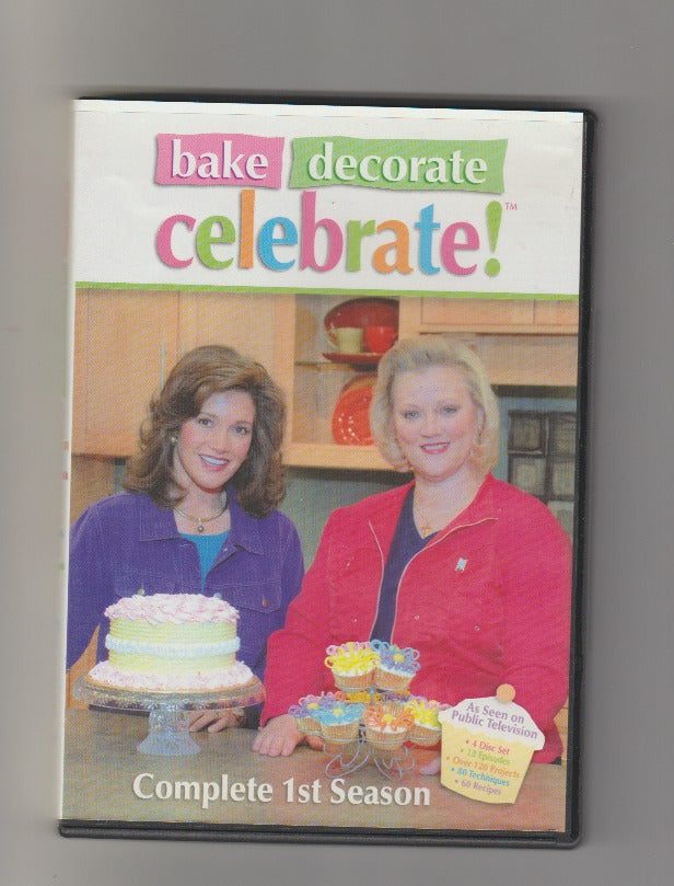 Bake Decorate Celebrate! Complete 1st Season 4-Disc Set
