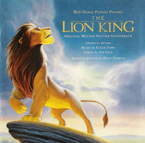 The Lion King: Original Motion Picture Soundtrack w/ Artwork