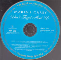 Mariah Carey: Don't Forget About Us Promo w/ Back Artwork