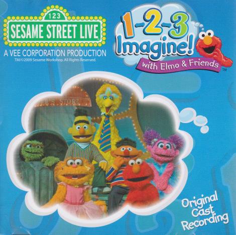 Sesame Street Live: 1-2-3 Imagine! w/ Artwork