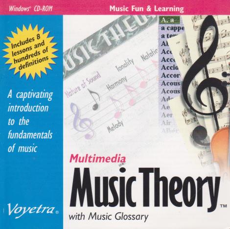 Multimedia Music Theory With Music Glossary