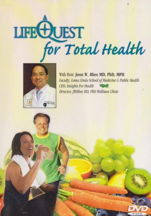 A Life Quest For Total Health Seminar 5 DVDs