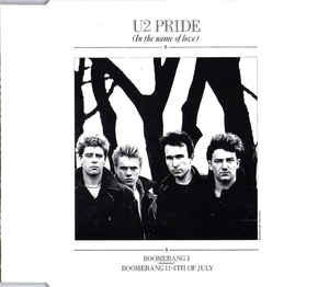 U2: Pride (In The Name Of Love) Austria Misprint w/ Artwork