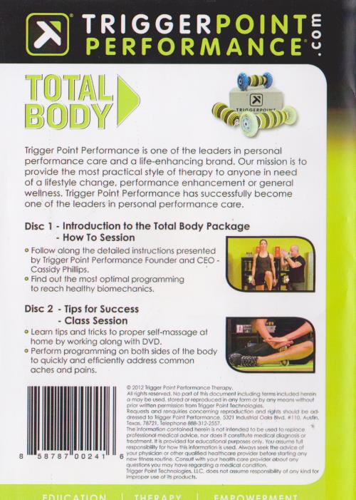 Trigger Point Performance Collection Trigger Point Performance: Total Body – NeverDieMedia