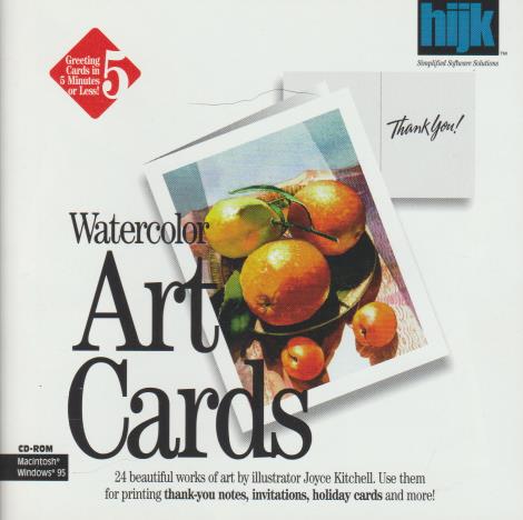 Watercolor Art Cards