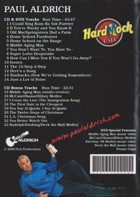 Paul Aldrich: Hard Mock Cafe - NeverDieMedia