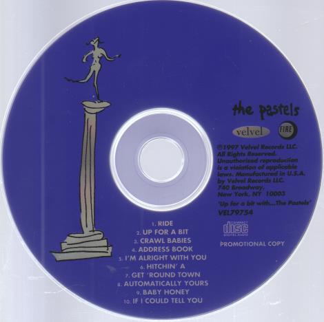 The Pastels: Up For A Bit With The Pastels Promo