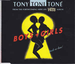 Tony Toni Tone: Boys & Girls Promo w/ Artwork