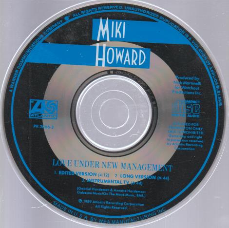 Miki Howard: Love Under New Management Promo