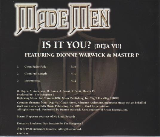 Made Men: Is It You? Deva Vu Promo