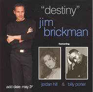 Jim Brickman: Destiny Promo w/ Artwork