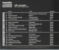 A&R Sampler Volume 72 September 2013 Promo w/ Artwork