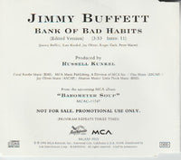 Jimmy Buffett: Bank Of Bad Habits Promo w/ Artwork